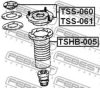 TOYOT 4868022040 Mounting, shock absorbers